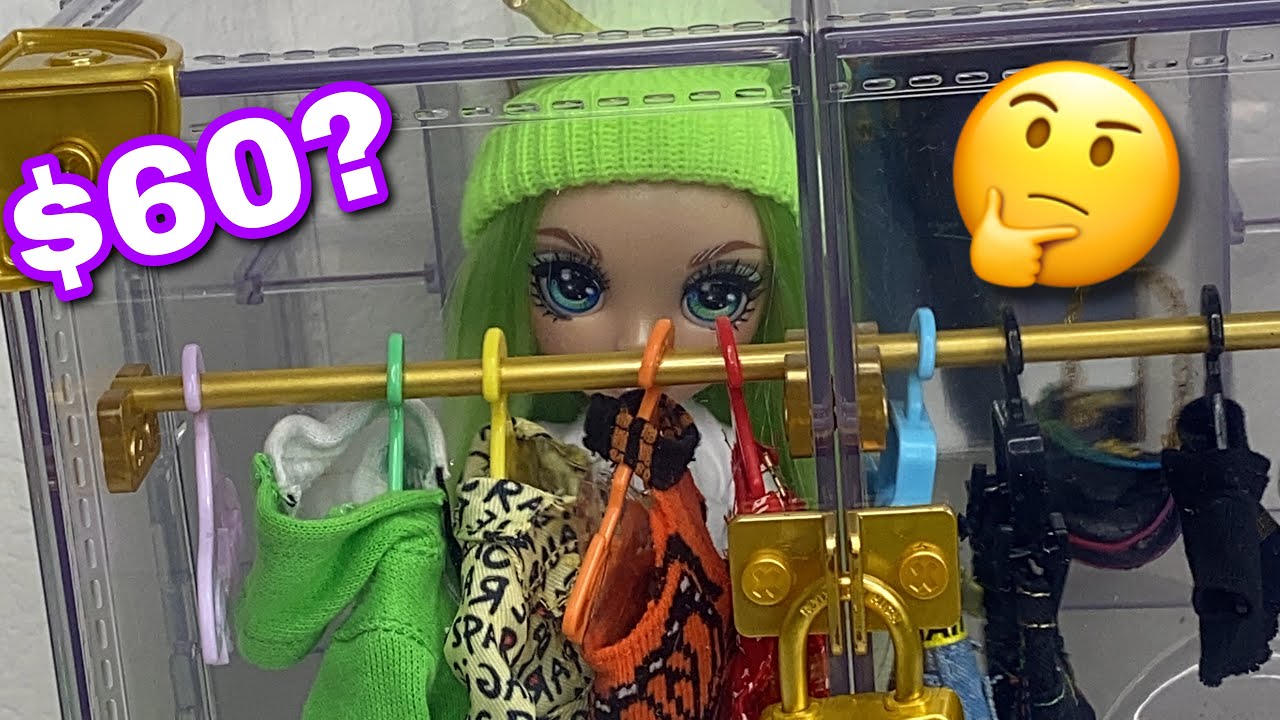 Стоит ли The Fashion Closet 60 долларов? Обзор магазина Rainbow High Deluxe Fashion Closet | Zomb...