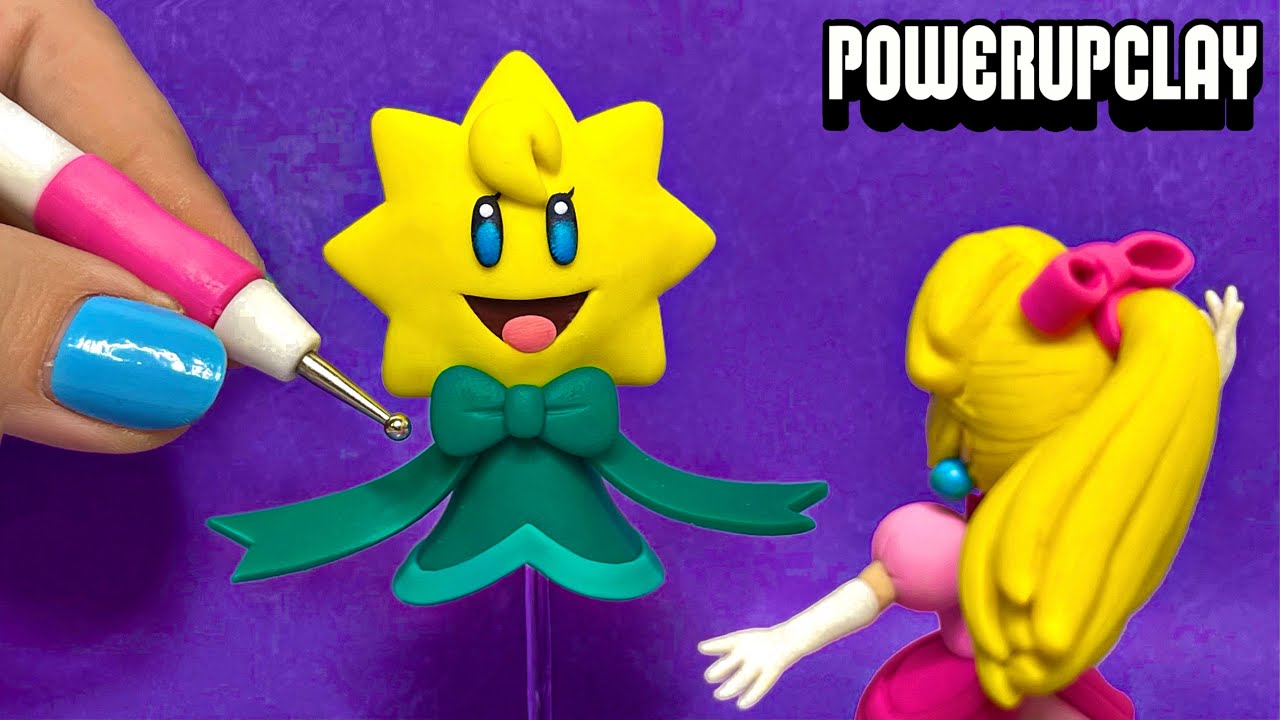 Making Stella from Princess Peach Showtime! | Polymer Clay
