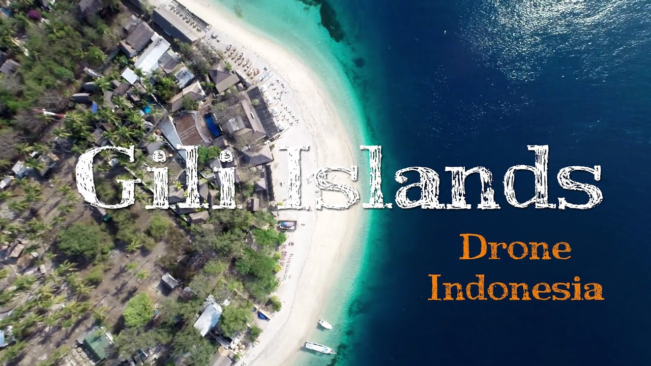 Gili Islands, Bali and Lombok from the air - Drone video 2015