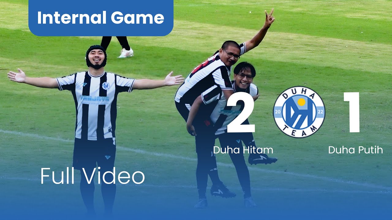 DUHA TEAM | Internal Game | Match 1 [HITAM VS PUTIH] - Stadion Wonoayu