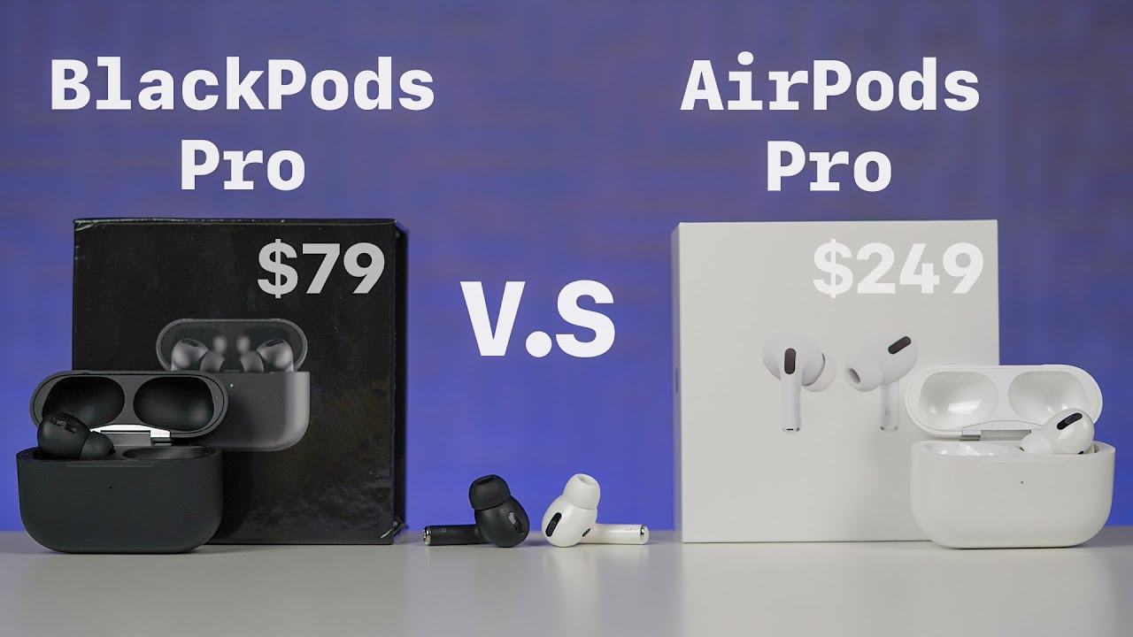 BlackPods Pro v.s AirPods Pro - ¿Vale La Pena?