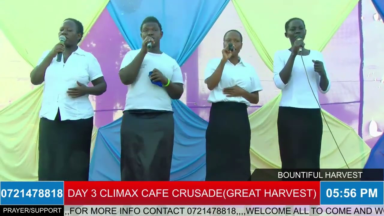 DAY 3 CAFE CRUSADE (INTERNATIONAL CHOIR MINISTRING)