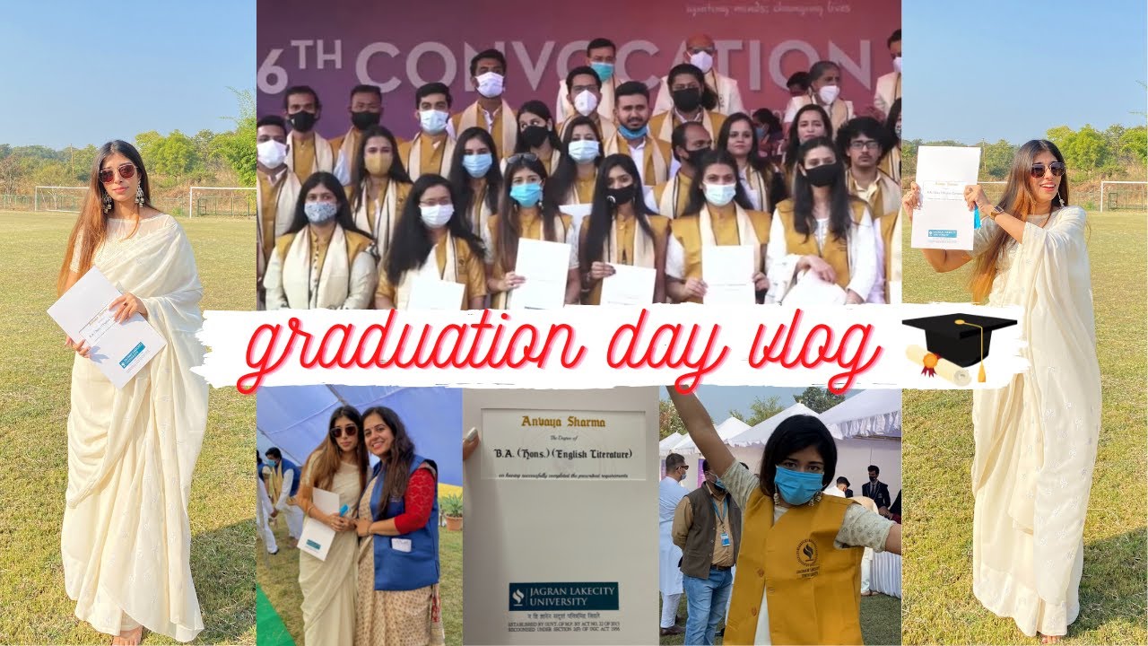 Graduation Vlog + Get ready with me | convocation vlog | GRWM