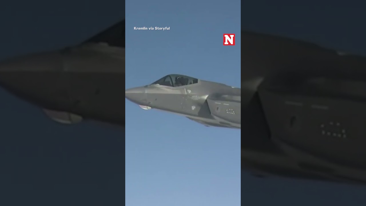 U.S. Fighter Jets Accompany Putin On His Return Flight From Alaska Summit