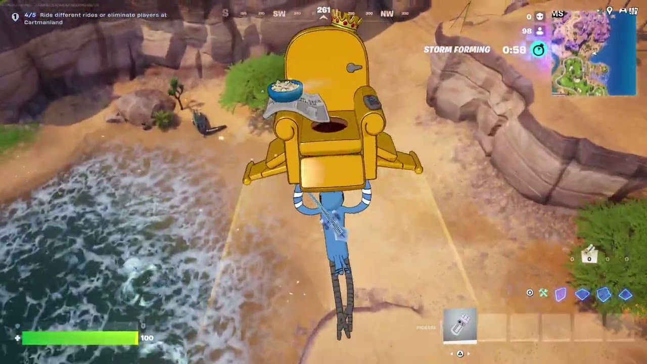 Mordecai 14 eliminations PS5 controller