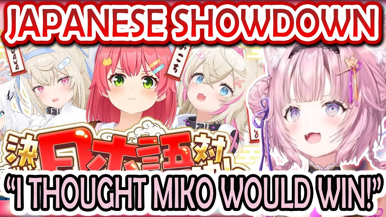 Koyori Realizes How Good FUWAMOCO's Japanese Is After They Beat Miko in Kanji Test