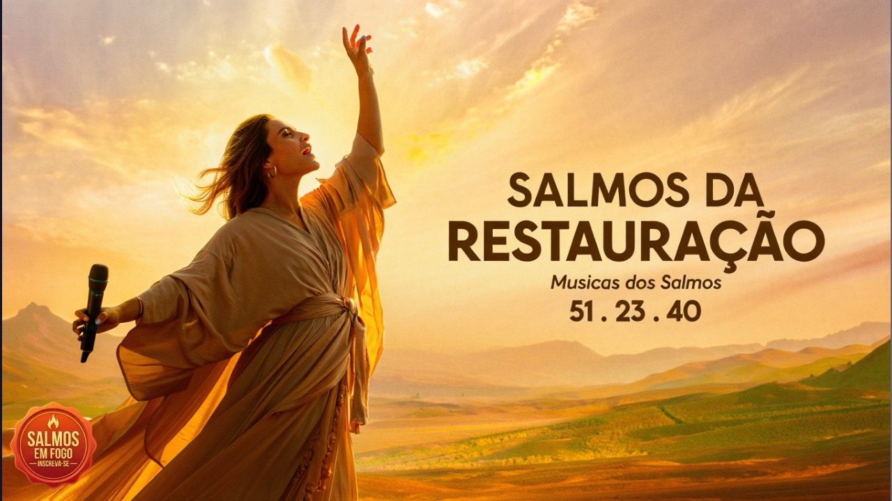 Senhor restaura o meu coração que está em pedaços (Ouça até o final) | Canções Salmos 51, 23 e 40 