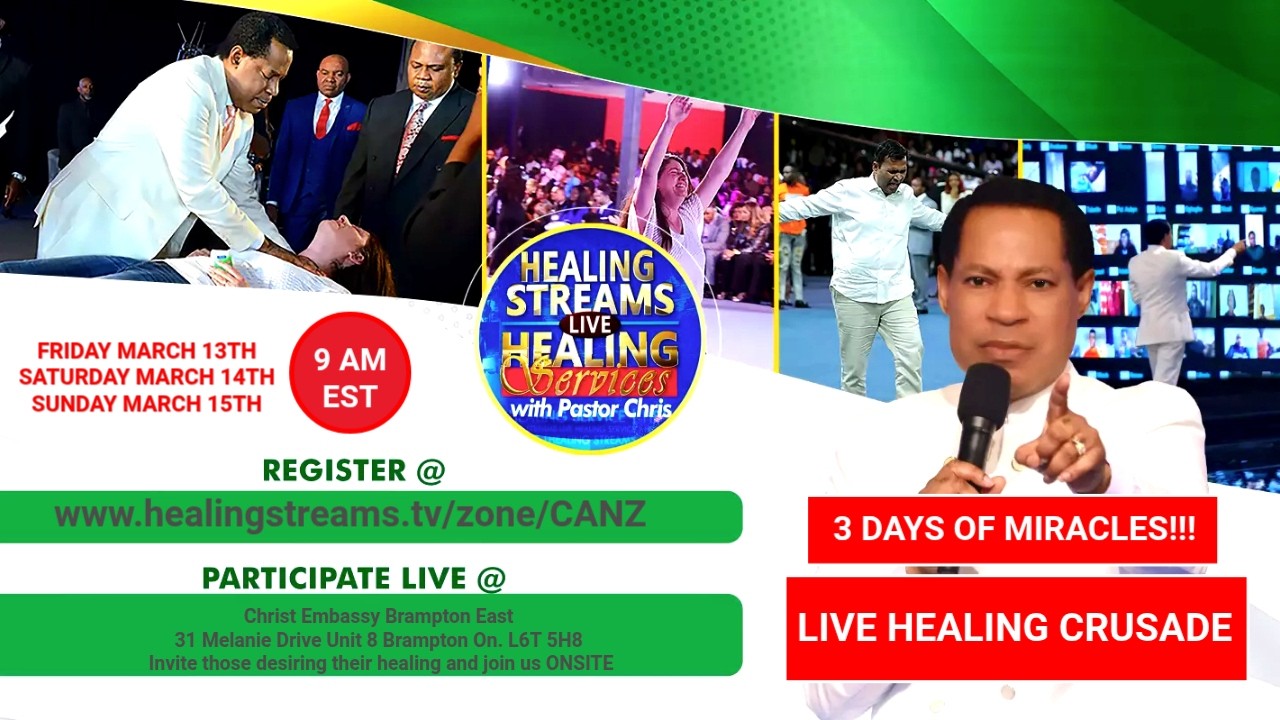 LIVE: HEALING STREAMS LIVE HEALING SERVICES WITH PASTOR CHRIS || DAY 3-GRAND FINALE|| MARCH 2026