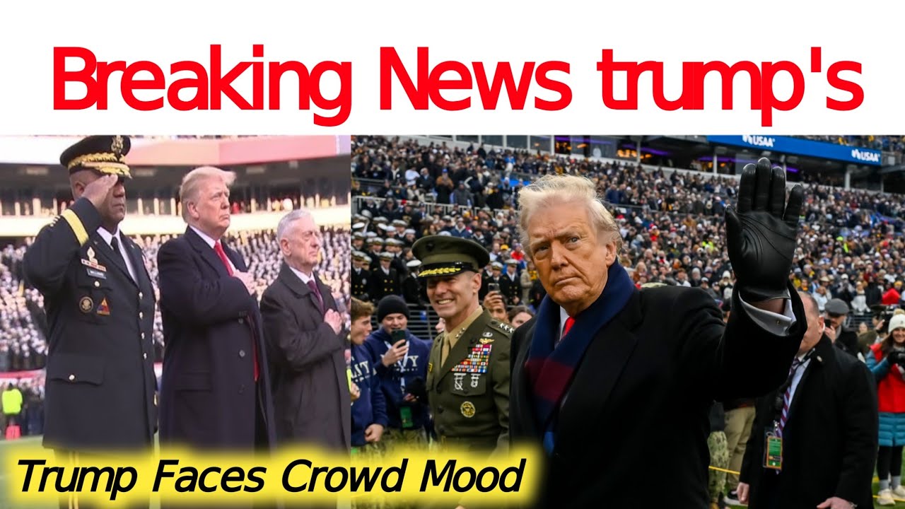 Army-Navy Game LIVE: Stadium Crowd Reaction Sparks Political Discussion Nationwide