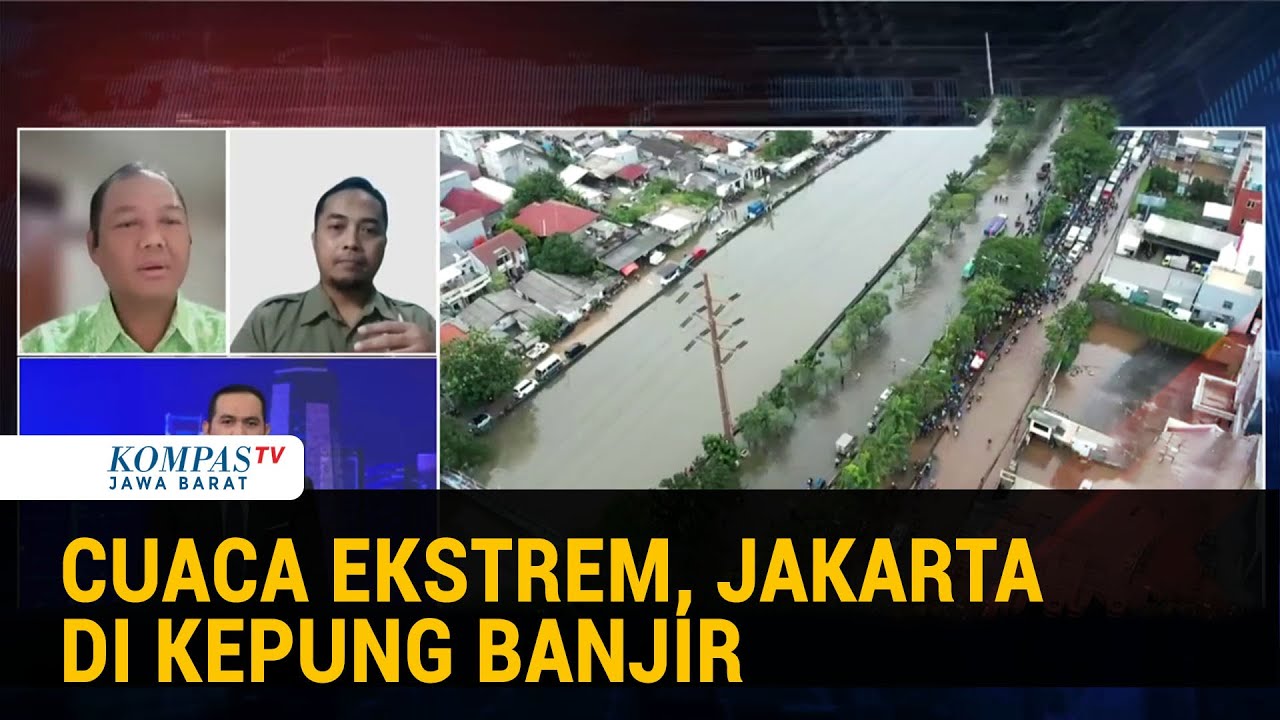 Pemprov dan BMKG Angkat Bicara soal Cuaca Ekstrem Buat Jakarta Dikepung Banjir