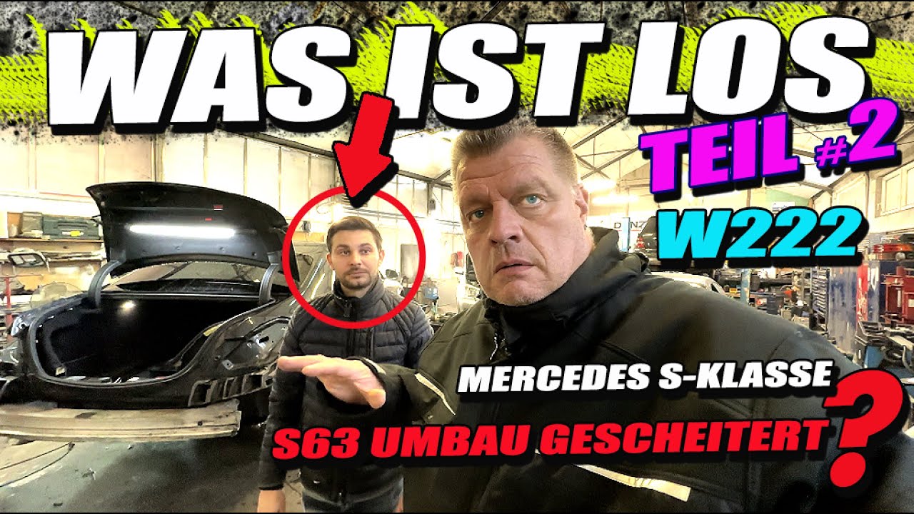 W222 - S-Klasse Umbau auf S63 AMG Design - Teil 2