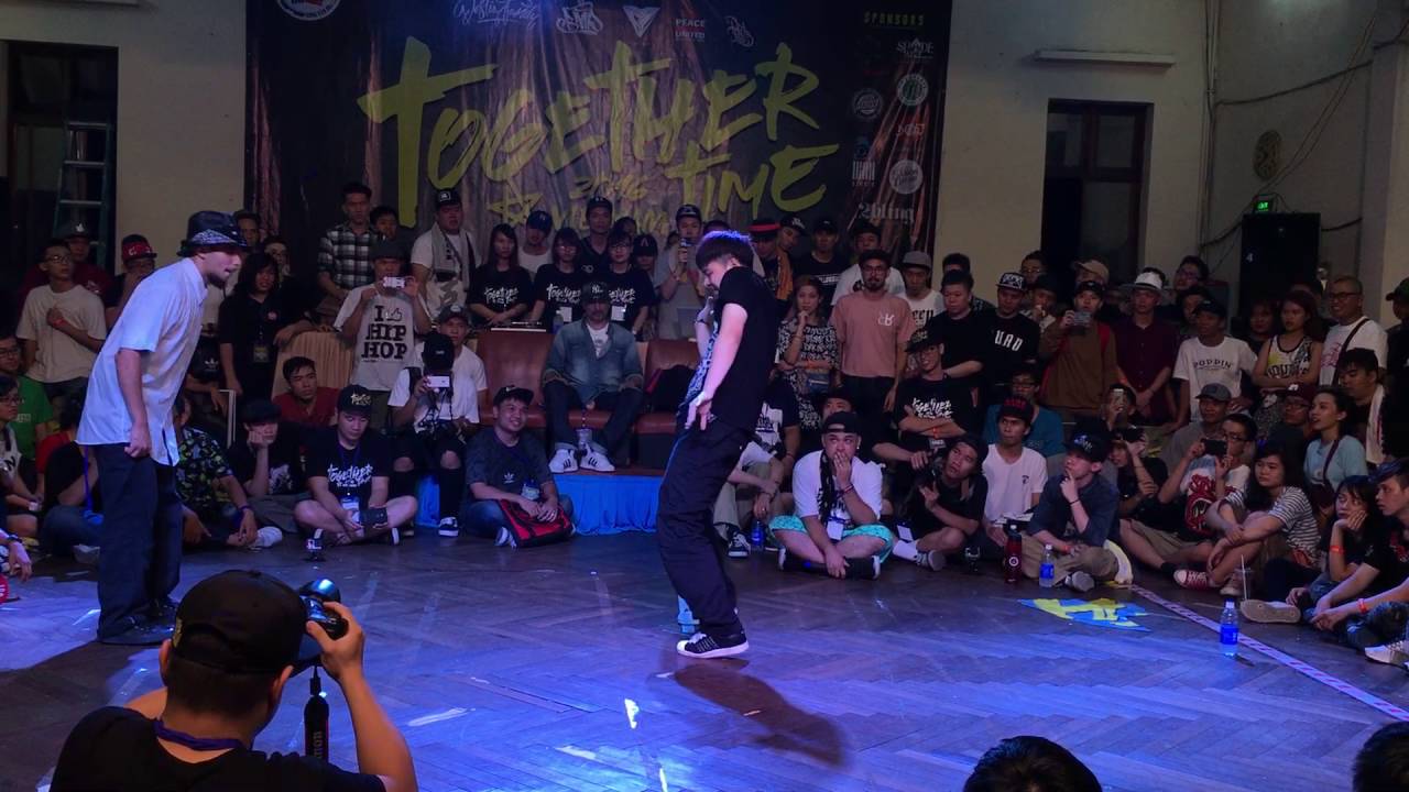 TogetherTime - Final Popping battle - Hozin vs Greenteck