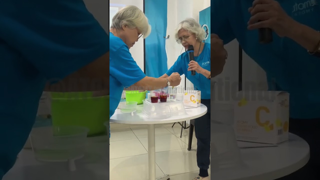Демонстрация ATOMY Vitamin C ColorFood (на английском языке) | SM Yani 🇮🇩 & SM Cindy 🇮🇩