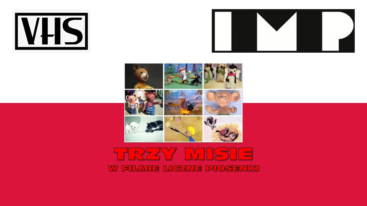 VHS Openings Episode #114: Trzy Misie (1990s, PL, Semafor Version)