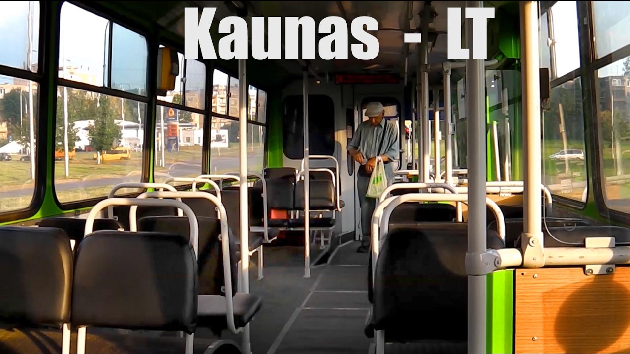 KAUNAS - Schnellfahrt im &Scaron;koda 14Tr  (2014)