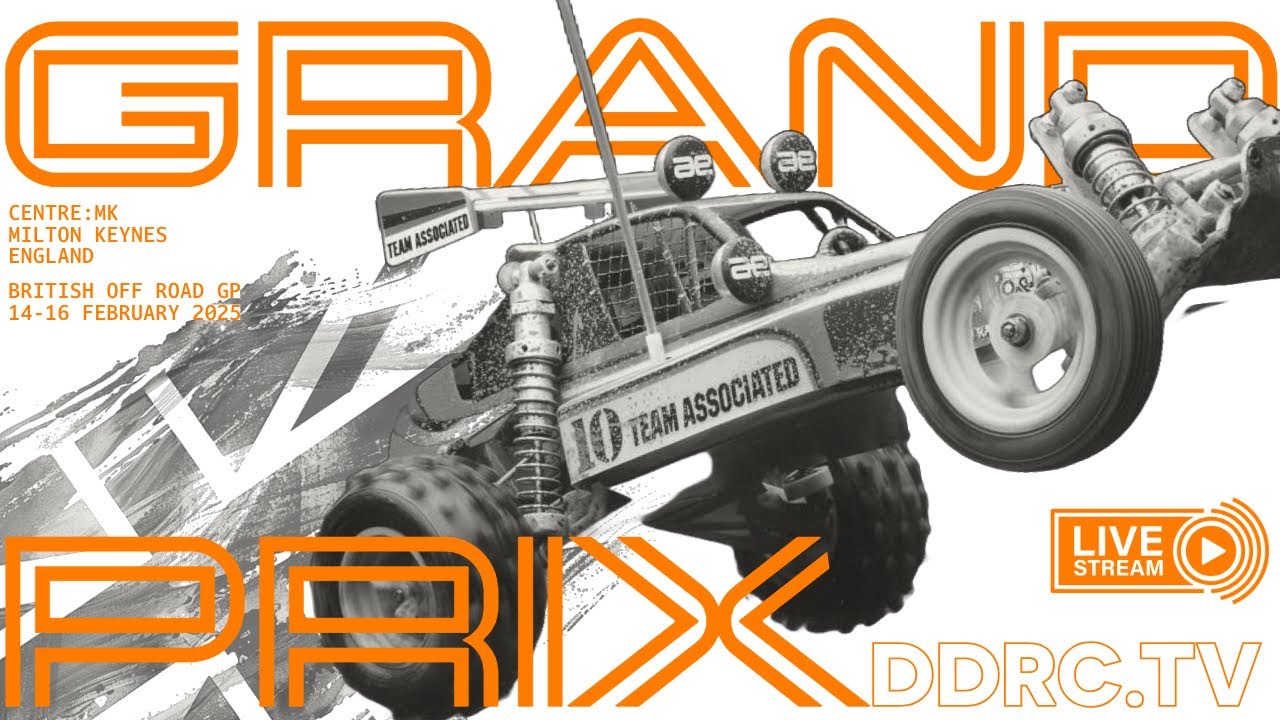 2025 British Off Road Grand Prix LIVE - Presented by Team Associated