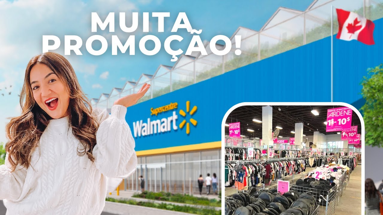PREÇOS DE OUTLET E WALMART NO CANADÁ 🇨🇦