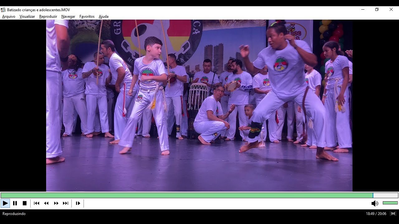06 - Capoeira Jamaica - Batizado crianças e adolescentes