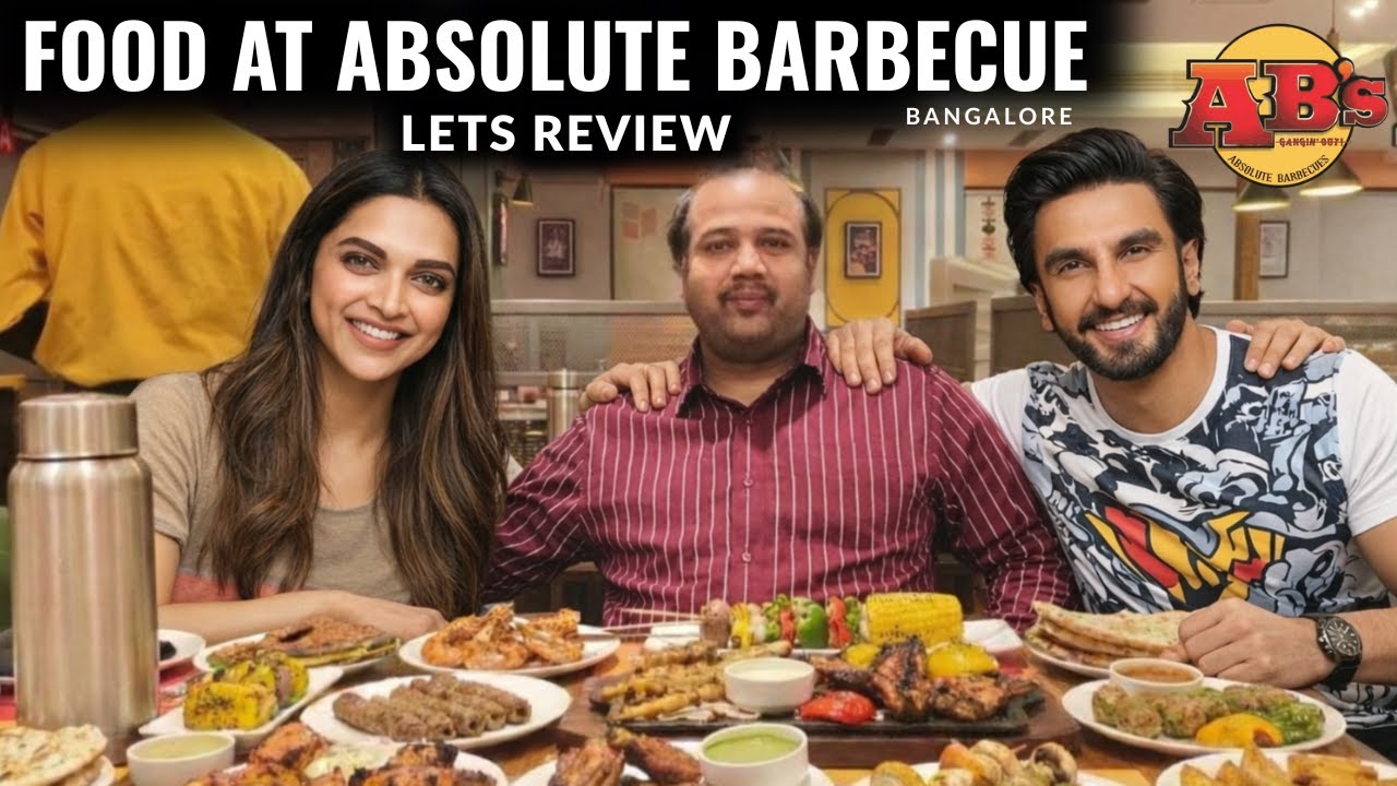 Я попробовал все блюда в ресторане Absolute Barbecue в Уайтфилде, Бангалор 😋 | Честный отзыв о шв...