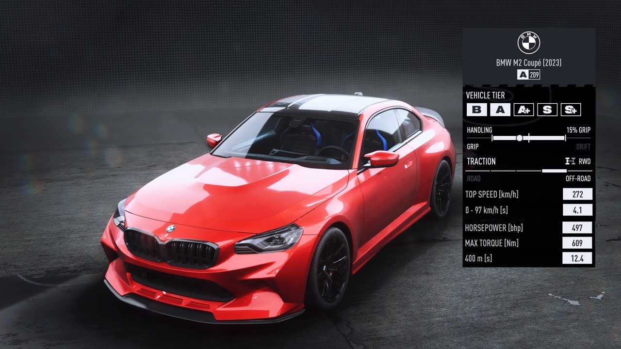 BMW M2 COUPE 2023 A CLASS BUILD - OFF-ROAD - NEED FOR SPEED UNBOUND