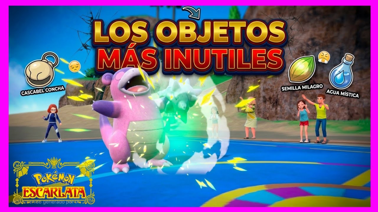 LOS PEORES OBJETOS en COMPETITVO de POKÉMON ESCARLATA y PÚRPURA