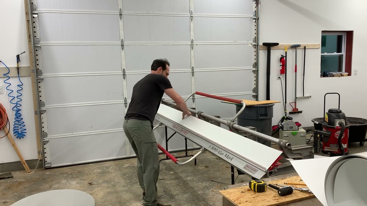 Trouble hemming with Van Mark I trim brake