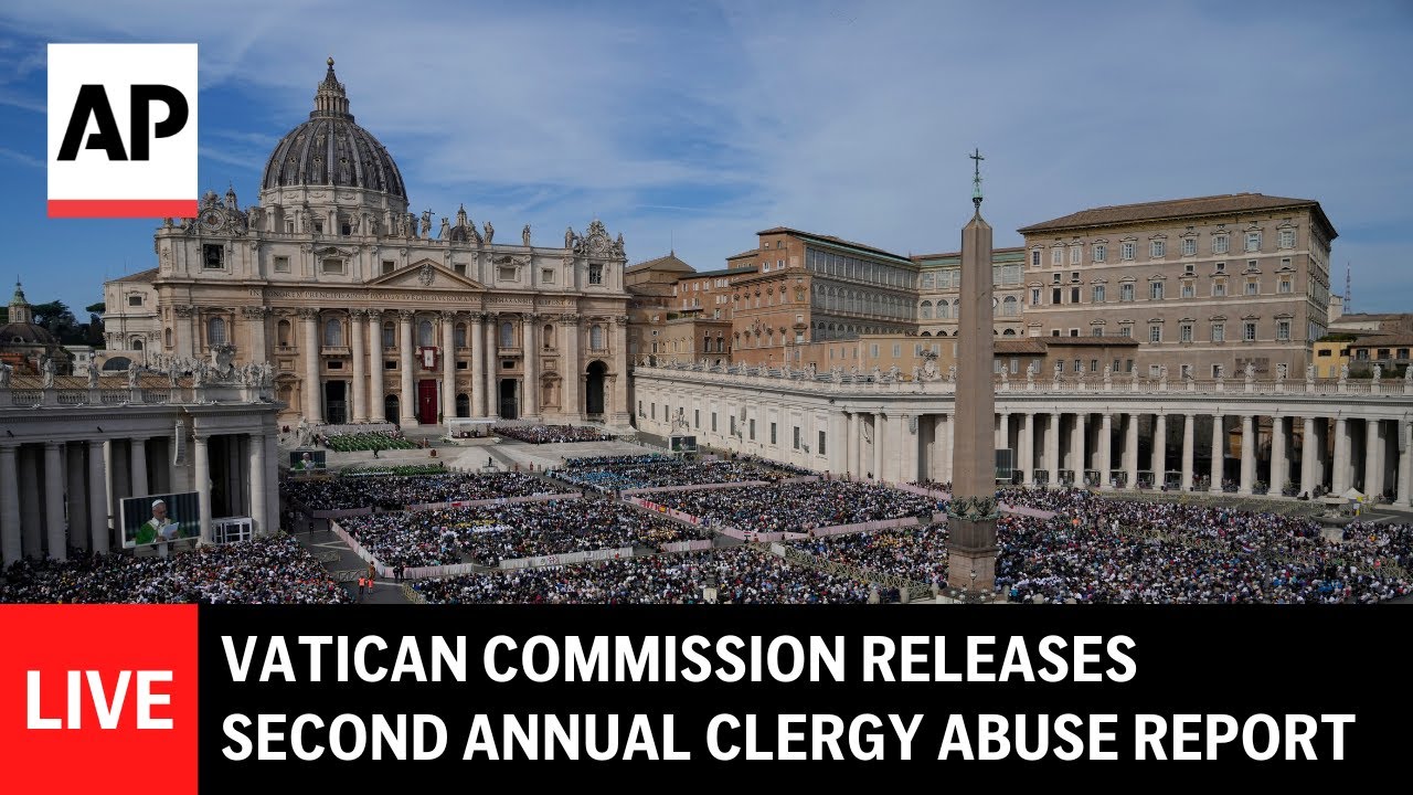 LIVE: Vatican child protection commission releases second annual report on clergy abuse prevention