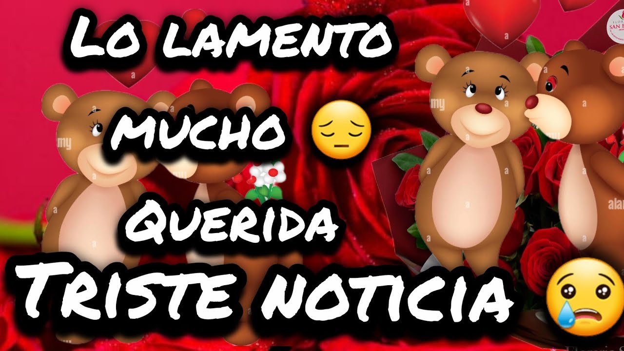 Me duele mucho por haber esperado tanto para confesarte algo tan importante 👇 querida escuchalo hoy