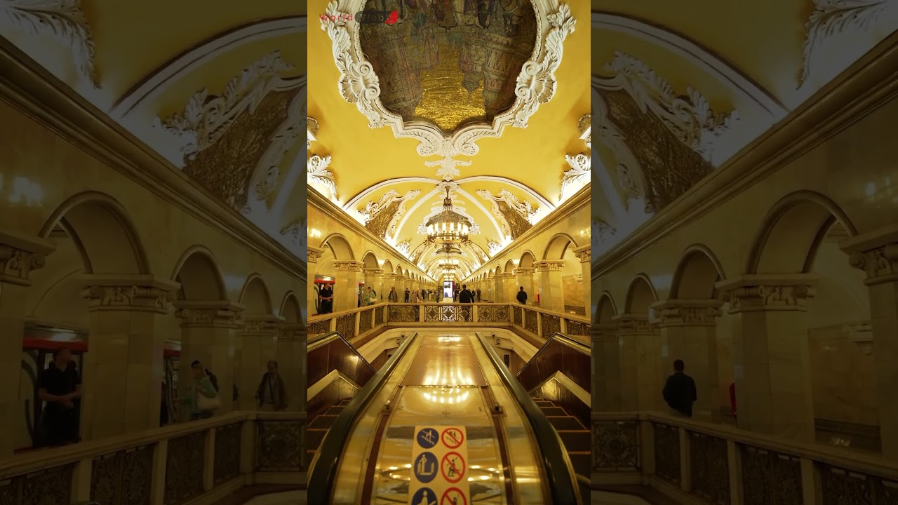 Moscow Metro #Moscow #Metro #Railway #Station #Russia #Travel #Adventure #Explore #Architecture