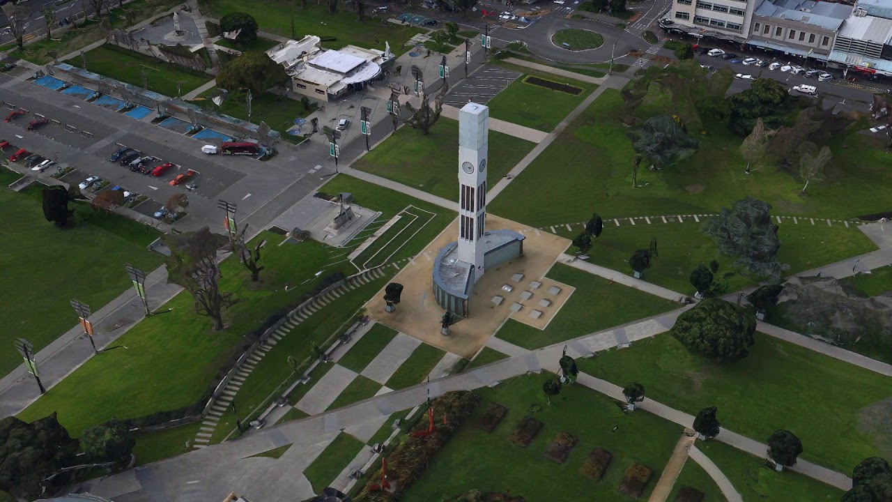 Palmerston North in 3D, captured using XCAM