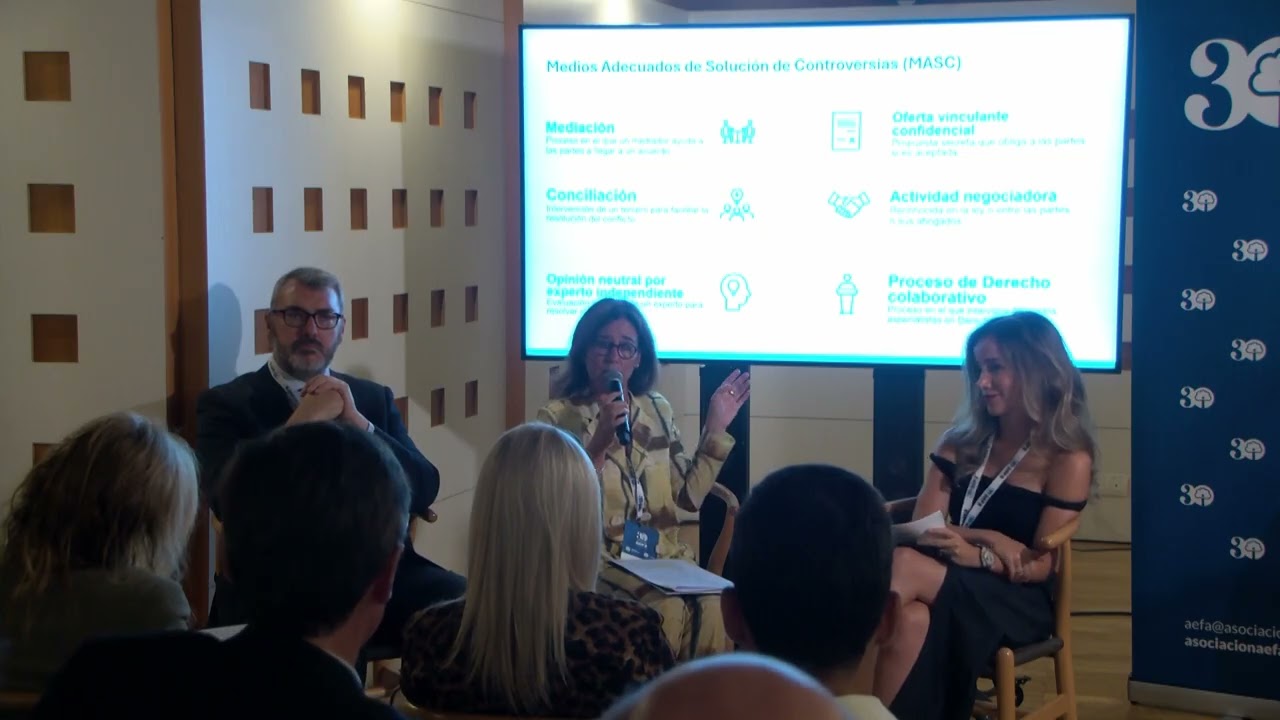 Jornada AEFA Garrigues: Mecanismos alternativos de soluci&oacute;n de conflictos (MASC)