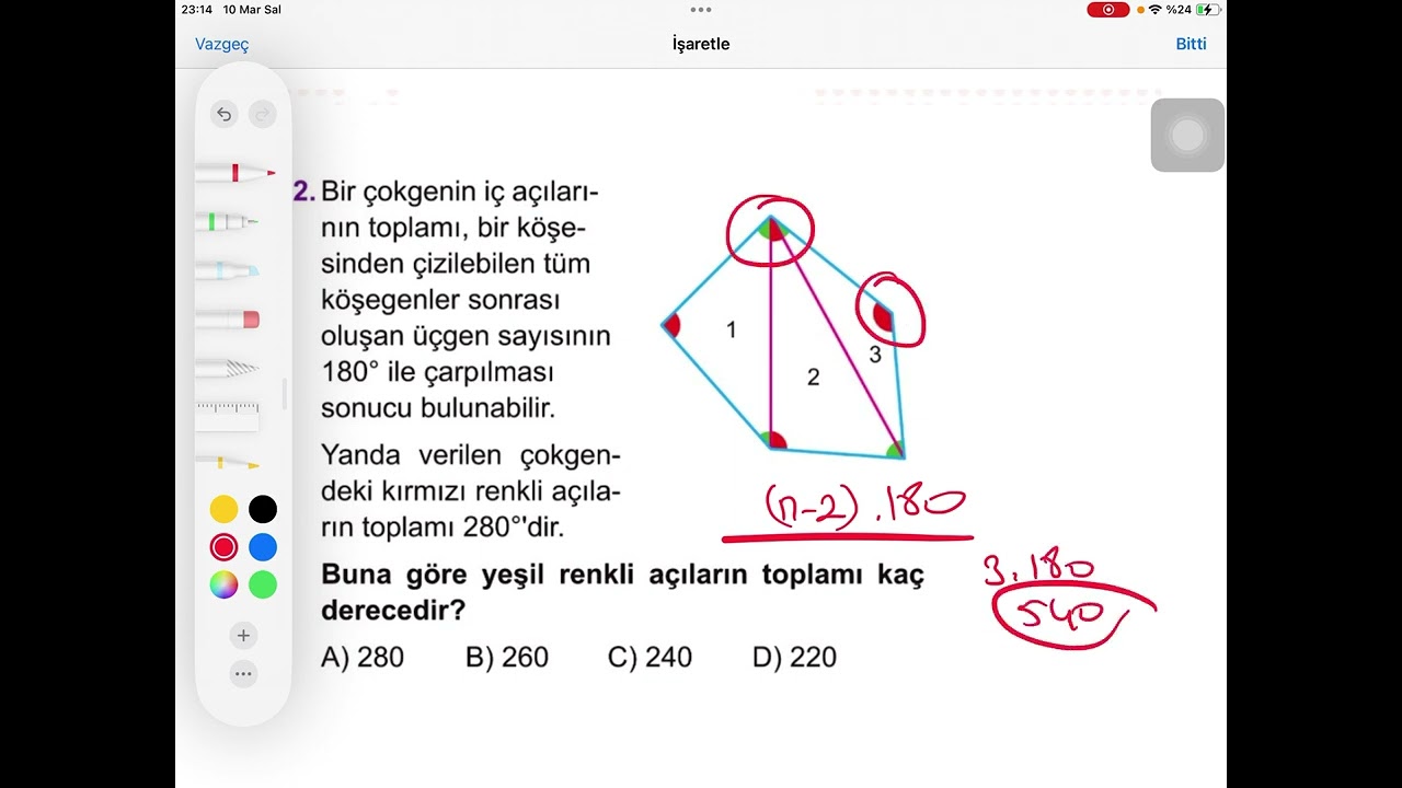 6. Sınıf dörtgenler 2/2026