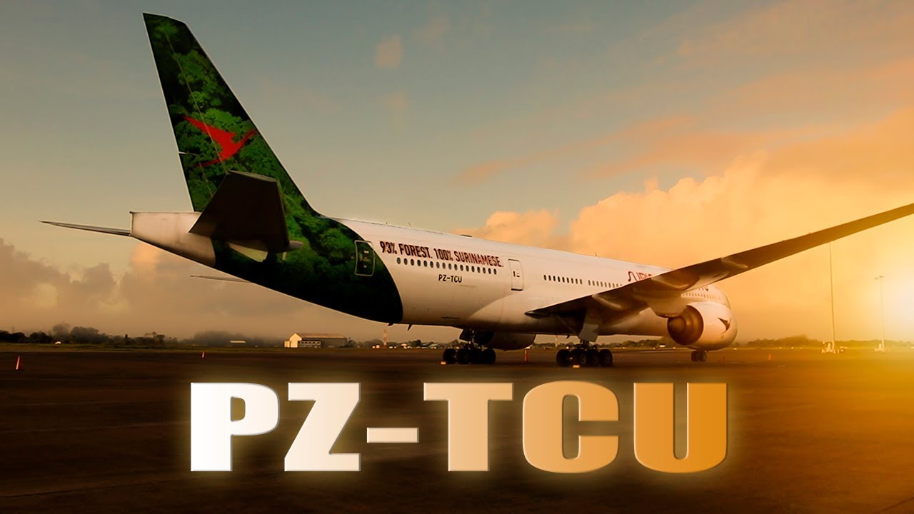 Surinam Airways Boeing 777-200 Take Off