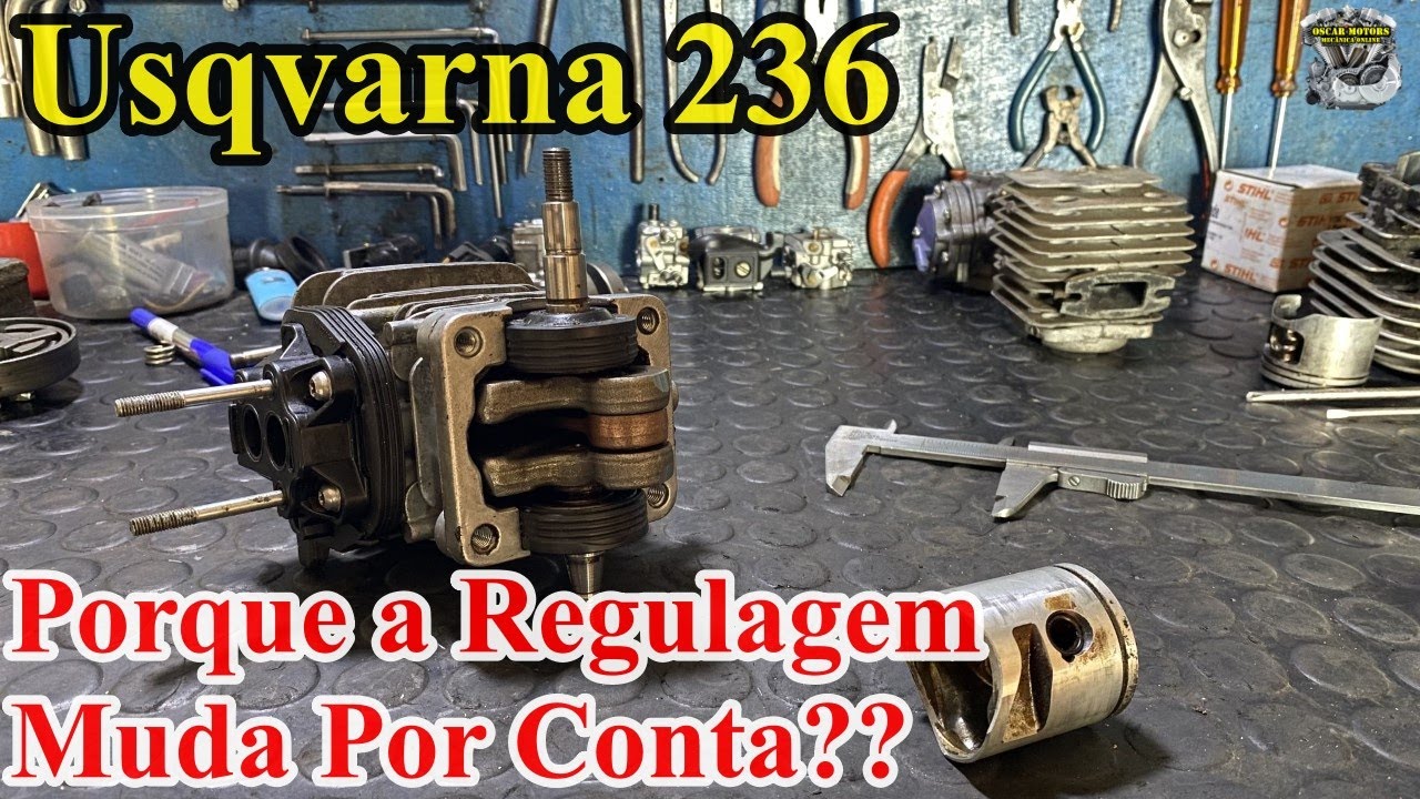 Husqvarna 236 Motor Desregula Só, Entenda o que Acontece..