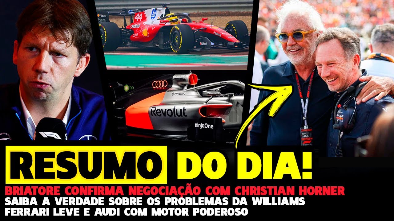 🚨ALPINE CONFIRMA NEGOCIAÇÃO, VERDADE SOBRE A WILLIAMS E FERRARI E AUDI BEM | FÓRMULA 1 | GP EM CASA