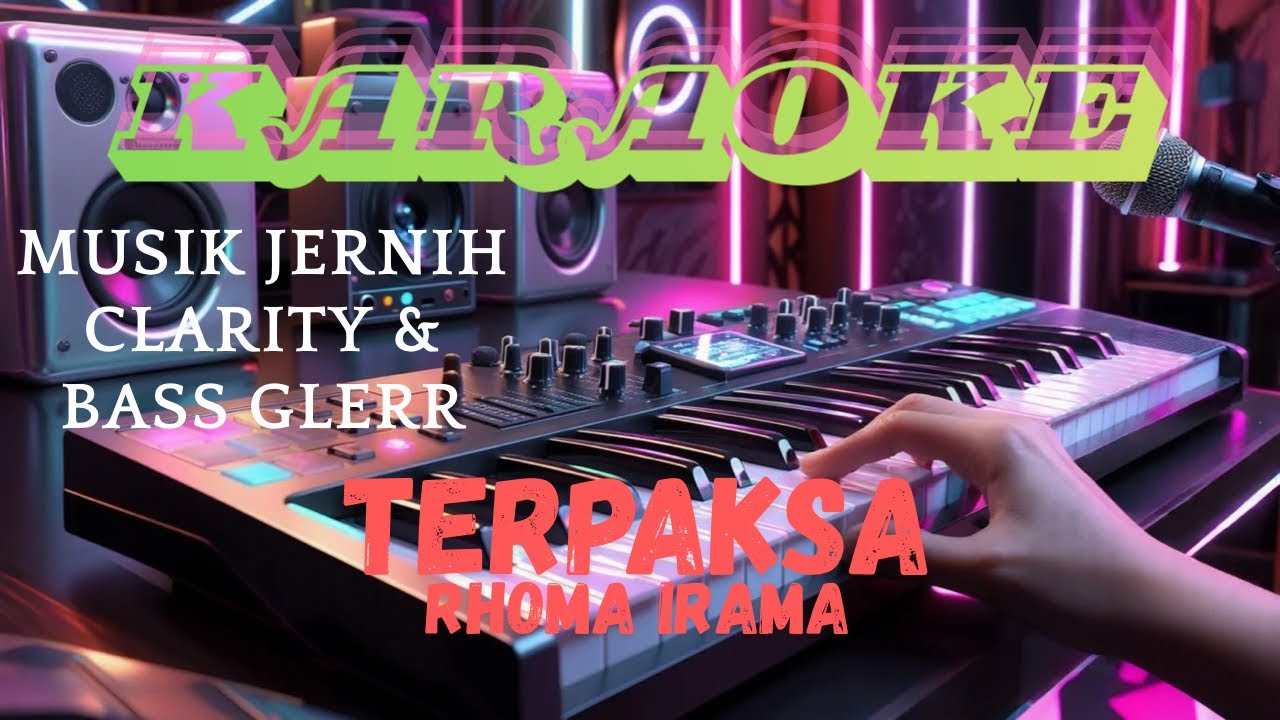 TERPAKSA KARAOKE - rhoma irama musik dangdut original jernih clarity