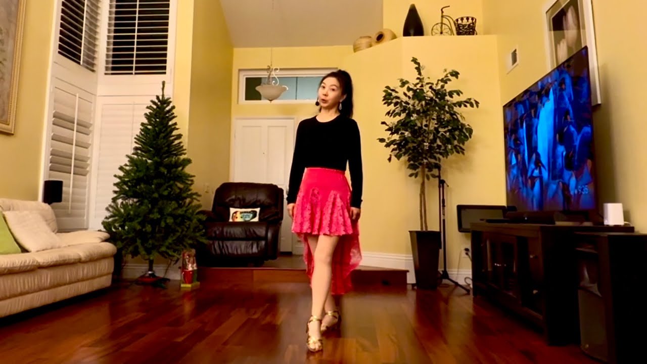 The Last Waltz Line Dance Tutorial (English ＆中文）(Beginner) | Choreo: Joy Liu (USA)