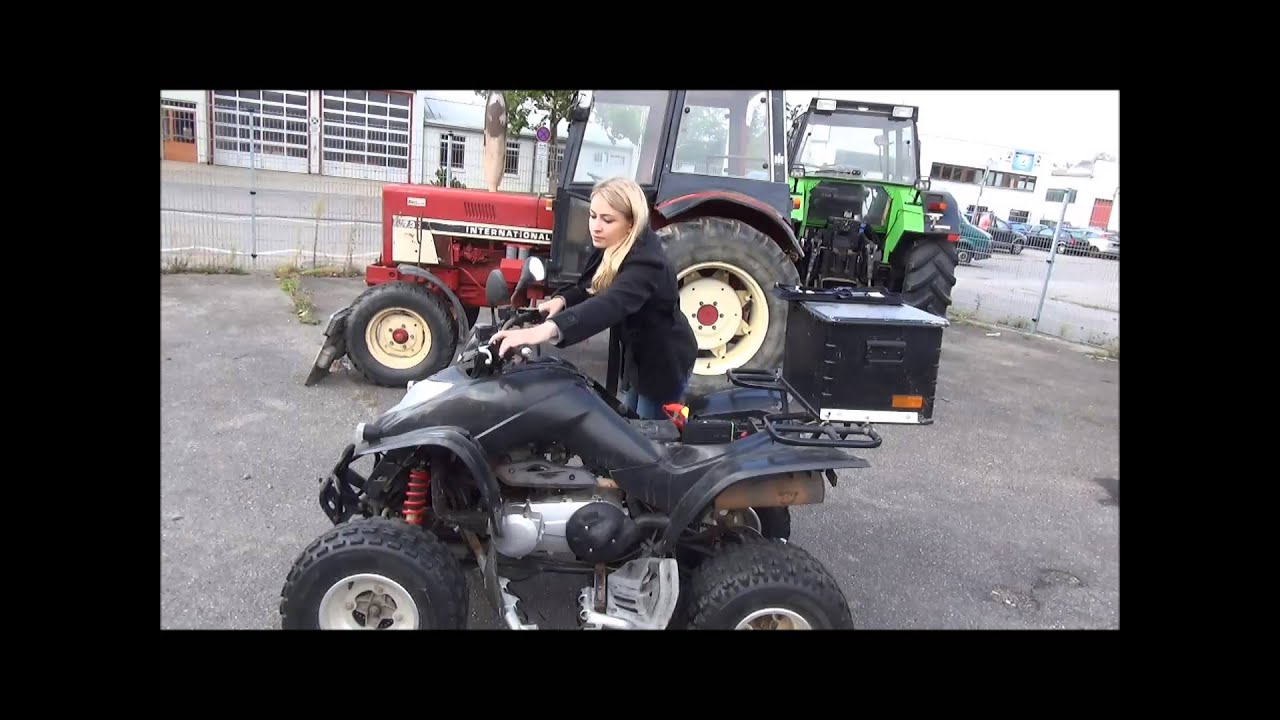 Test am Quad und Schlepper - 14.000mAh Pow All Starthilfe