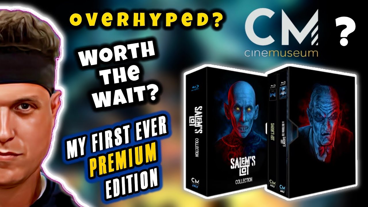 Premium Editions? Salems Lot Collection Blu Ray Boxset UNBOXING & SHOWCASE | Cinemuseum