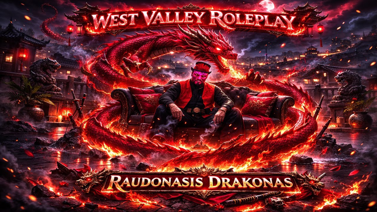 „Red Dead Redemption 2 | RedM  West Valley Roleplay 12 diena Raudonasis drakonas