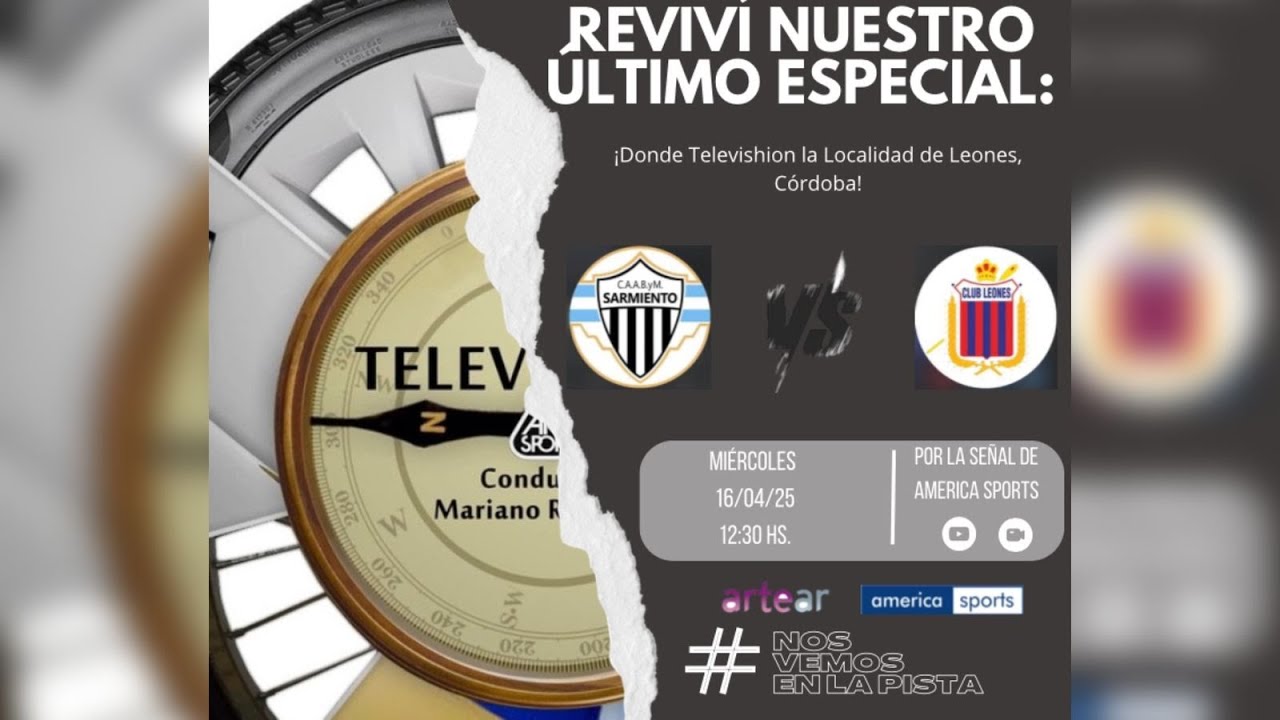 Televishion 16 04 25 Leones, Córdoba.