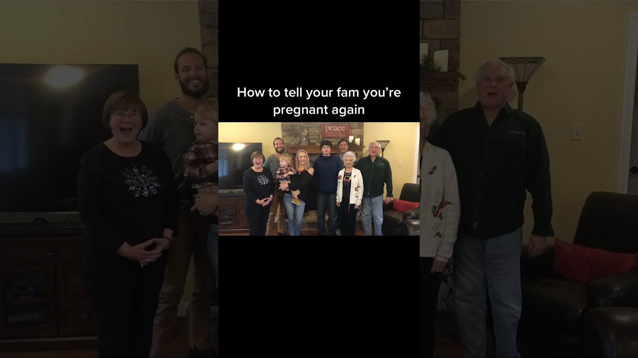 Sweet announcement: baby number 2 on the way!