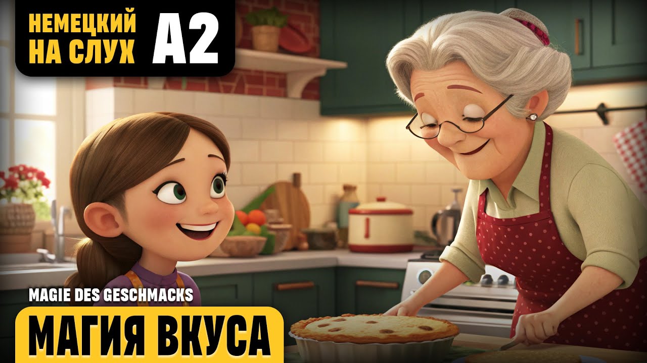 Магия вкуса. Веселый рассказ (уровень А2). Слушаем и понимаем немецкий