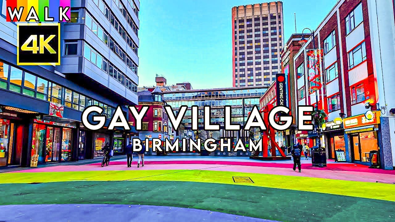 🇬🇧 Gay Village Birmingham | UK Walk | From City Centre To Chinatown and Gay Village 2024 [4k] 2024