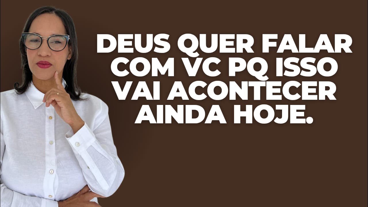 AO VIVO: Escute o que Deus te diz nesse SÁBADO: Ainda hoje vc terá uma resposta sobre isso!