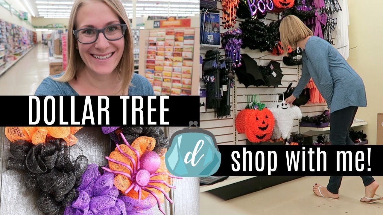 DOLLAR TREE SHOP WITH ME! 🎃 Halloween & Costume Jackpot, NEW Finds, DIY Ideas!