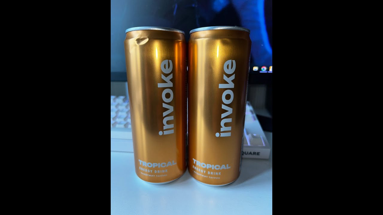 INVOKE Energy Drink TROPICAL