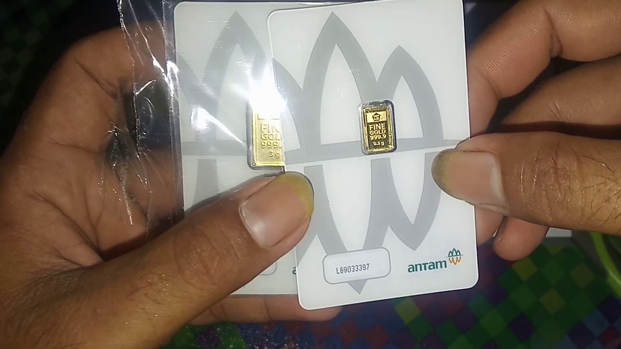 #emasantam#emasbatangn Bongkar LM antam 3 gram dari shoppee
