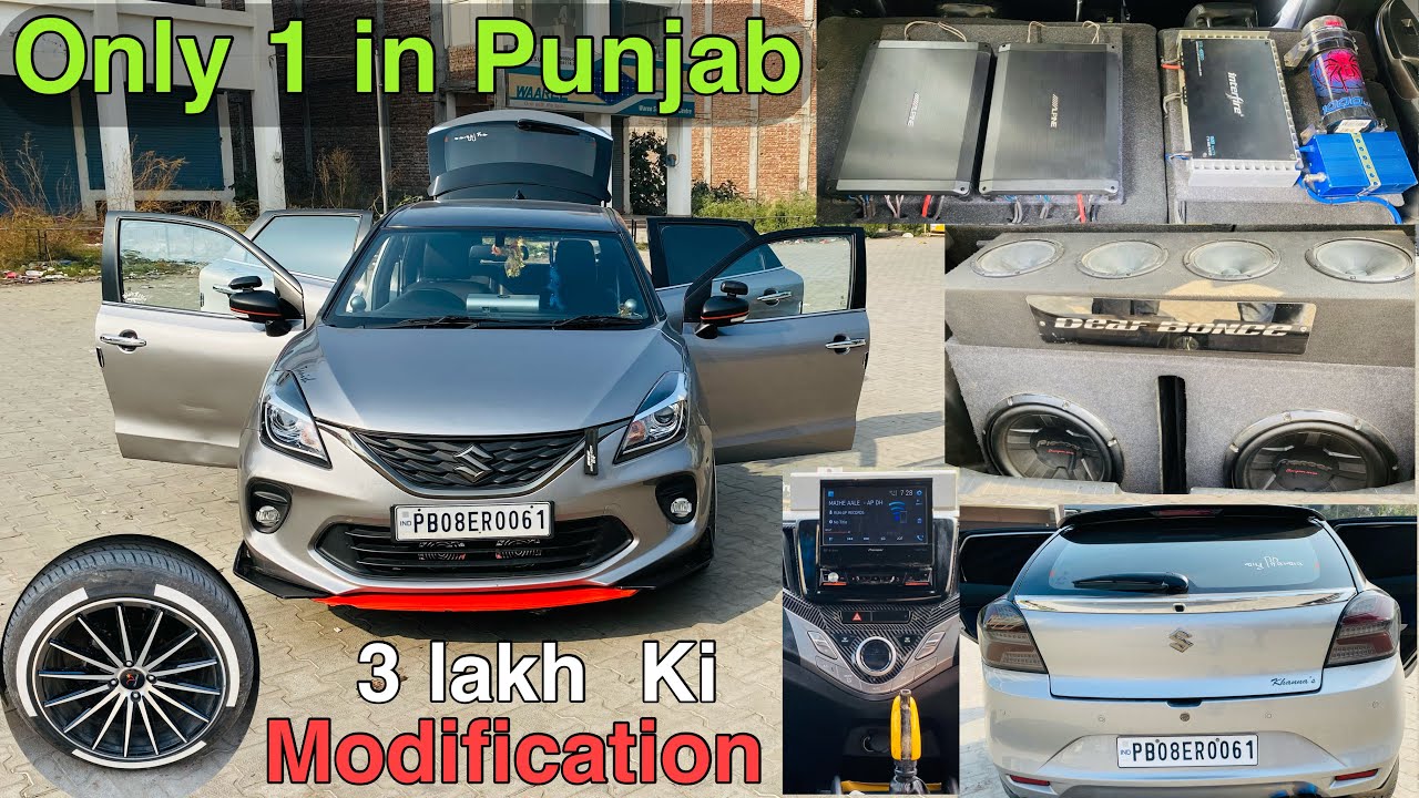 Modified baleno | only 1 in Punjab | modified club