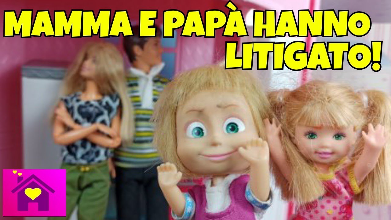 MAMMA E PAPA' HANNO LITIGATO!/le avventure di Masha